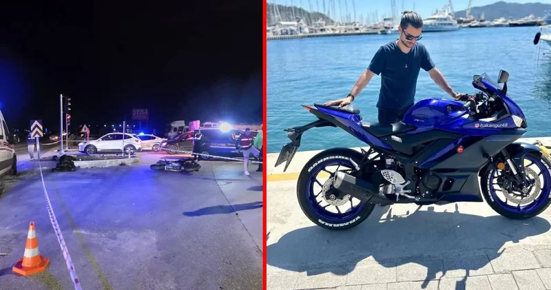 Bile bile... Kırmızı ışıkta geçen TIR genç motosikletliyi hayattan kopardı