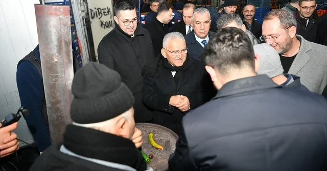 Başkan Büyükkılıç tan Hal Kompleksi ne sabah mesaisi Kayseri Haberleri