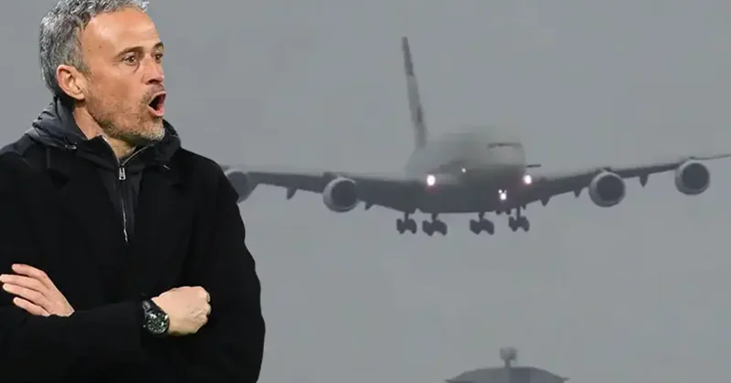 PSG yi taşıyan uçak Bilbao ya zor indi! Korku dolu anlar... Fanatik Gazetesi Futbol Haberleri Spor