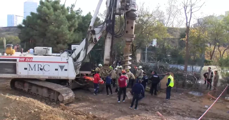 Fikirtepe deki Şantiyede Kuyuya Düşen İşçi İçin Kurtarma Çalışmaları Sürüyor