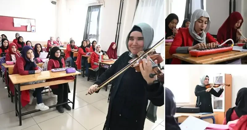 Görme engelli müzik öğretmeni, melodilerle öğrencilerine ilham oluyor Kültür Sanat Haberleri