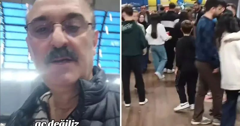 Alışveriş Merkezinde Yemek Katında Aşırı Kalabalık