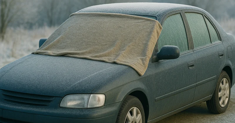 Sürücülere otomobillerinin üzerine battaniye serme çağrısı Sözcü Gazetesi