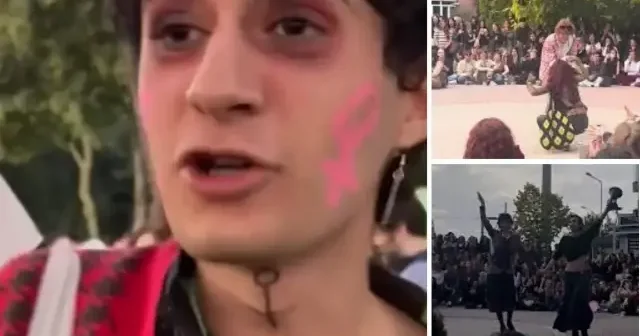 Kim bu performatif erkekler? VİDEO İZLE