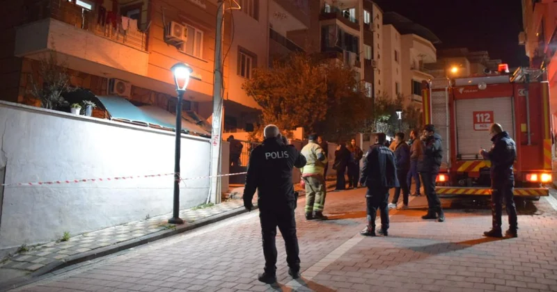 Manisa da 2 apartman zemindeki kayma nedeniyle tahliye edildi