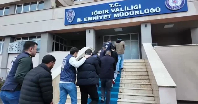 Iğdır da müstehcenlik operasyonu: 7 şüpheli gözaltında Iğdır Haberleri