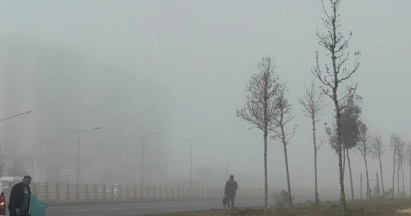 Son dakika: Diyarbakır da sis nedeniyle uçak seferleri aksadı Son dakika haberleri
