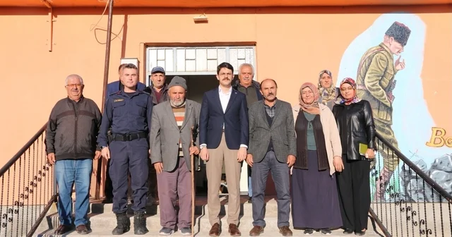 Ulaş Kaymakamı Eskimez den köylere ziyaret Sivas Haberleri