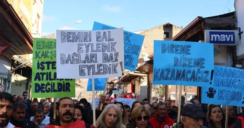 Madenciler Sivas ta yürüdü!