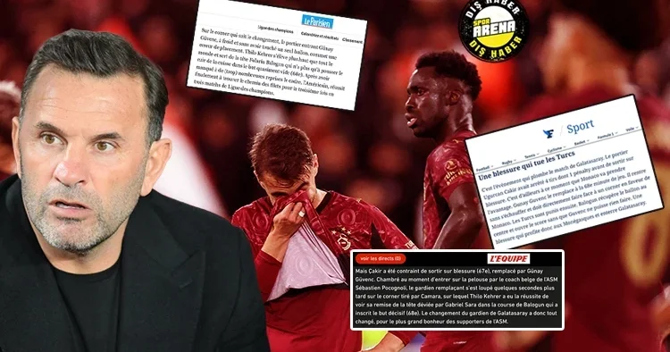 Galatasaray ın Monaco mağlubiyeti Fransız basınında gündem oldu: Türkleri öldüren yara!