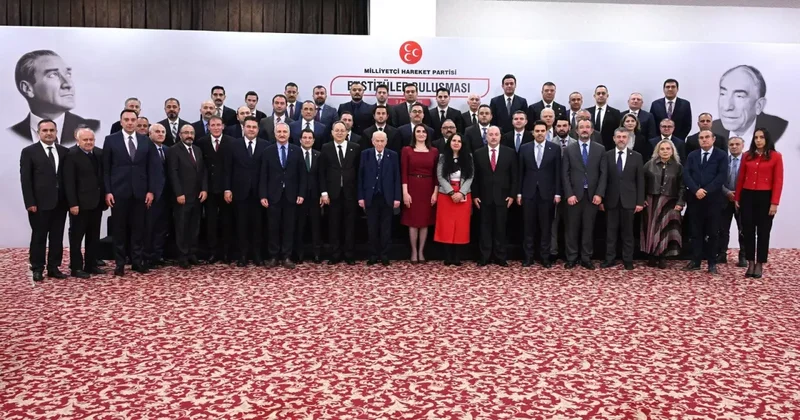 Bahçeli, parti bünyesindeki enstitülerin temsilcileriyle bir araya geldi