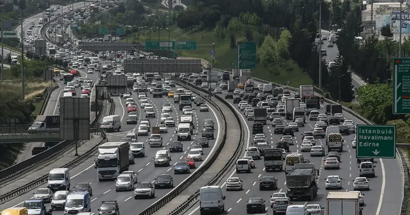 Türkiye de taşıtlar 5 yılda 1,7 trilyon kilometre yol katetti