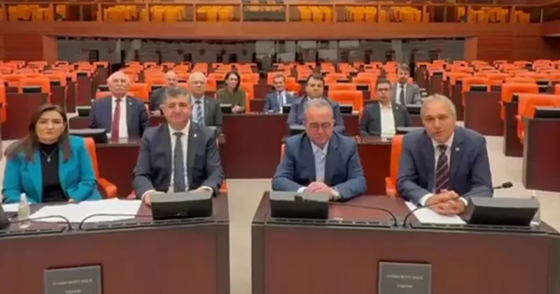 CHP nin TBMM nöbeti sürüyor: Emekliler açlığa, yoksulluğa ve sefalete mahkum edildi