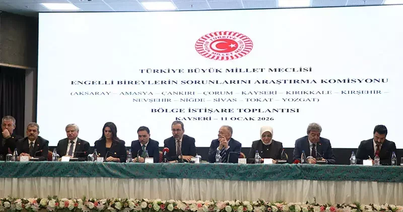TBMM Engelli Bireylerin Sorunlarını Araştırma Komisyonu, Kayseri’de toplandı