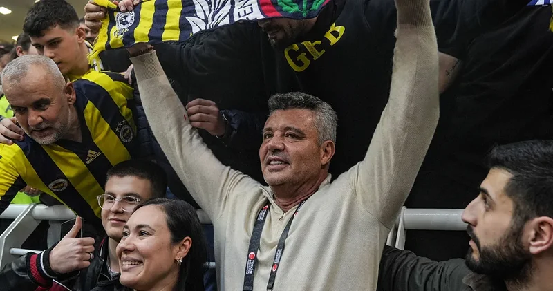 Sadettin Saran ın şampiyonluk sonrası görüntüleri taraftarları coşturdu