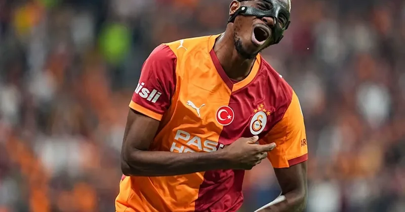 Galatasaray ın kupayı kaybettiğini duyan Osimhen den çarpıcı hareket