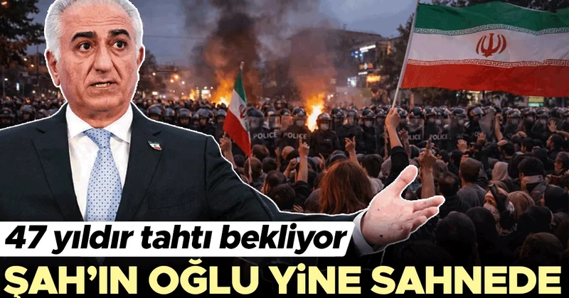 İran karıştı… Şah’ın oğlu yine sahnede
