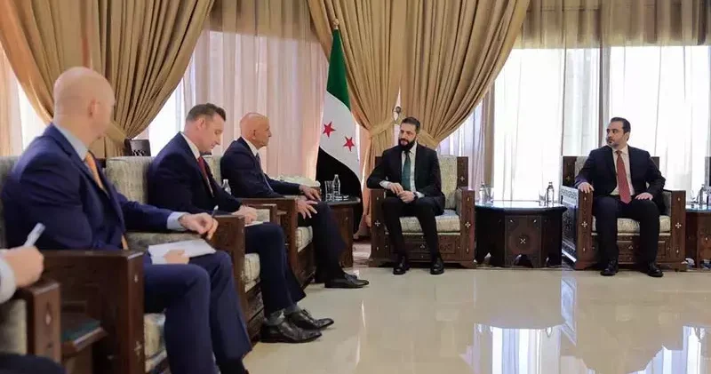 ABD nin Ankara Büyükelçisi Barrack, Suriye Cumhurbaşkanı Şara ile görüştü