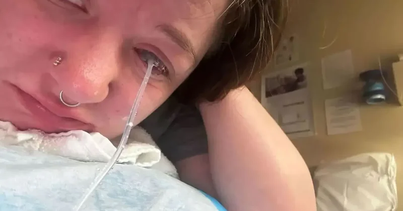 Yatmadan önce çamaşır yıkadı, sabah uyandığında kör oldu