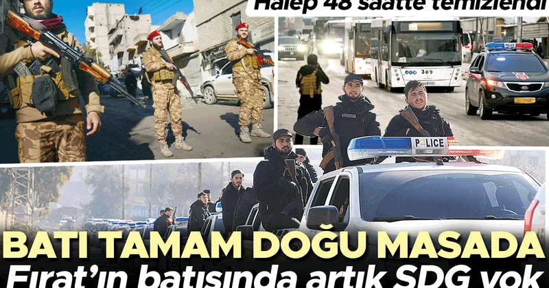 Halep’te kontrol sağlandı... Son mahalle de kurtarıldı