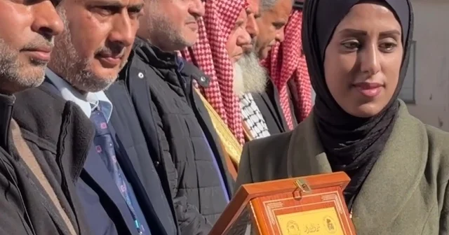 Gazzeli öğrencilere Üstün Başarı Töreni düzenlendi VİDEO İZLE