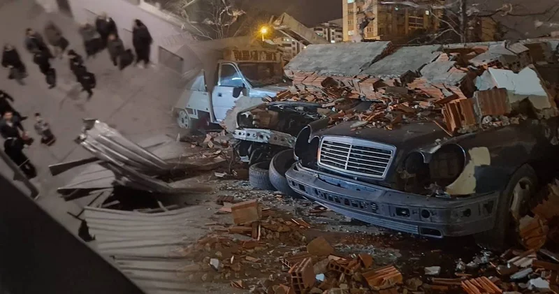 Lodos deyip küçümsemeyin: Dehşet görüntüler Bursa dan geldi