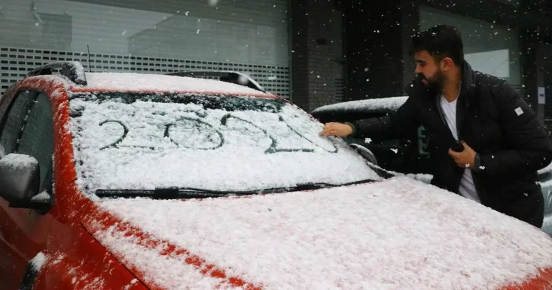 Ankara da kar yağışı etkili oldu