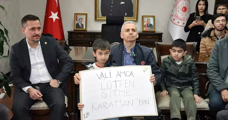 Ardahan’a atanan Vali Çiçekli, Karaman’a veda etti