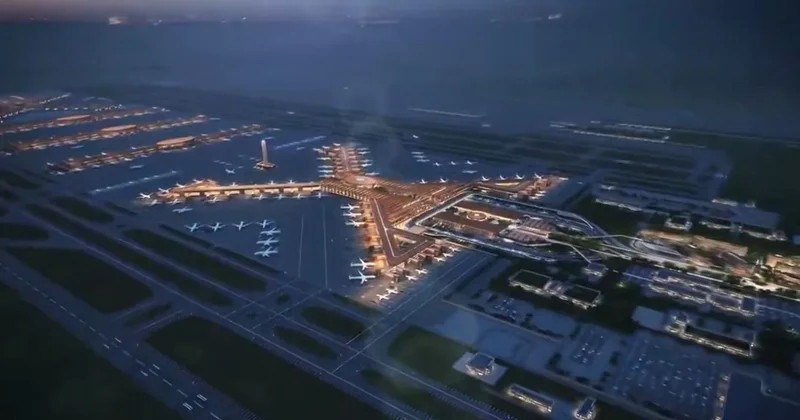 Kıtanın en büyük havalimanı inşaatı başladı! Aynı anda 270 uçağa hizmet verecek Sözcü Gazetesi