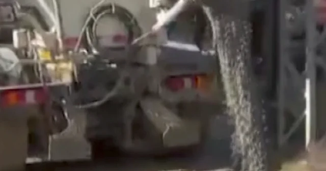 ‘Senin vicdanın kabul ediyor mu sözlerine aldırış etmeden kanalizasyon hattına beton döken firmaya rekor ceza VİDEO İZLE