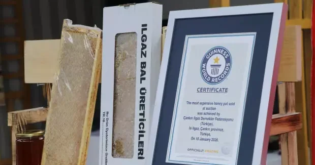 Çankırı haberleri Çankırı da 1 kilo bal 11 bin 118 avroya satıldı 11 Ocak 2026