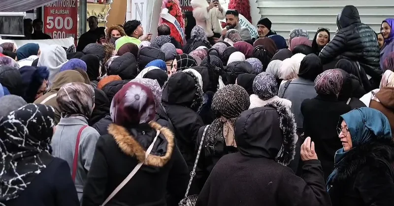 Her şey yarı fiyatına sözünü duyan birbirini ezdi Sözcü Gazetesi