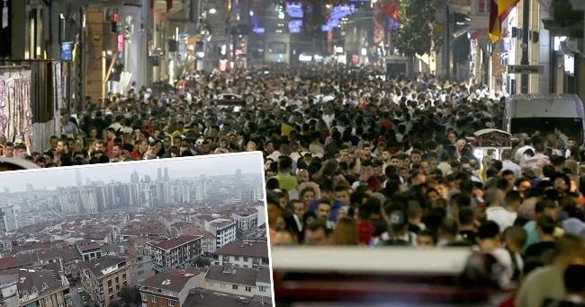 Türkiye de en yüksek nüfusa sahip ilçeler açıklandı: İlk kez bir ilçenin nüfusu 1 milyonu geçti