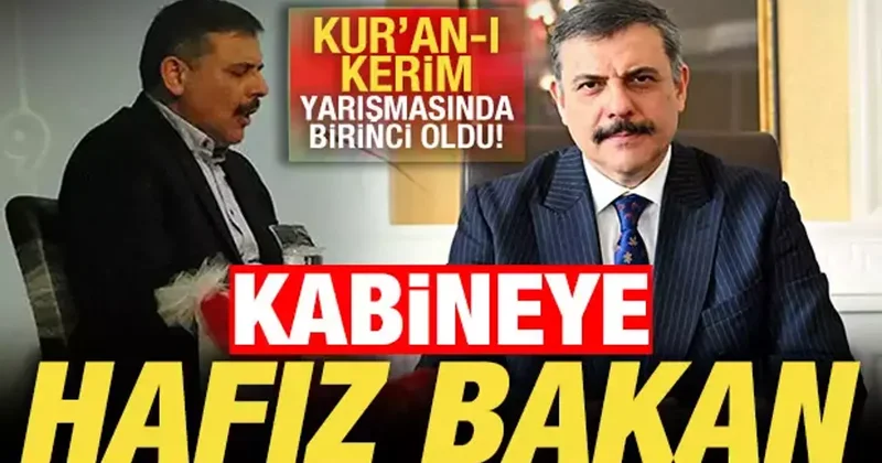 Kur an ı Kerim yarışmasında birinci olmuştu: Kabineye hafız bakan