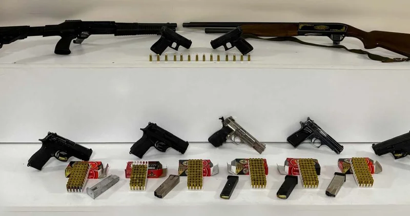 Aile apartmanından cephanelik çıktı! Silah kaçakçılığı operasyonunda 3 tutuklama