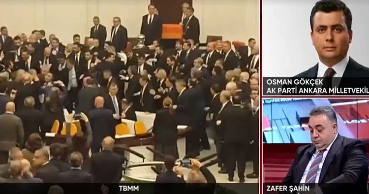 Osman Gökçek CNN Türk te kavga anını anlattı