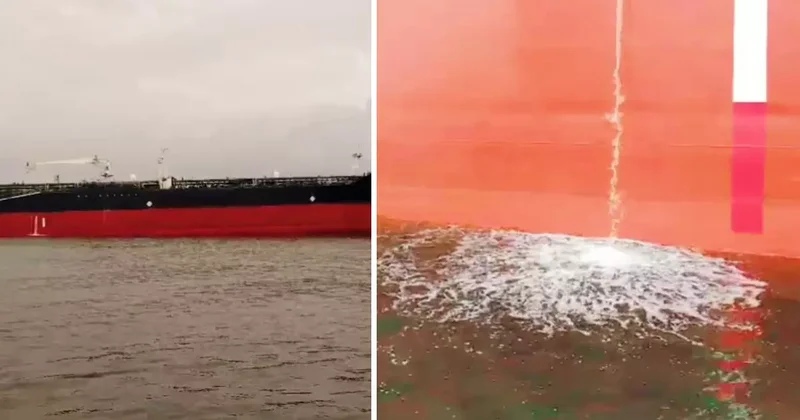 Yalova da denizi kirleten gemiye para cezası