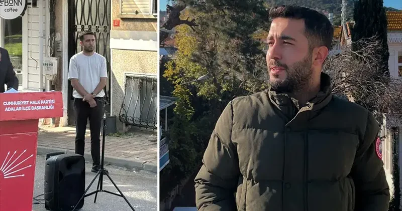 CHP nin Büyükada mitingi öncesi Adalar Gençlik Kolları Başkanı Ramazan Yıldız gözaltına alındı