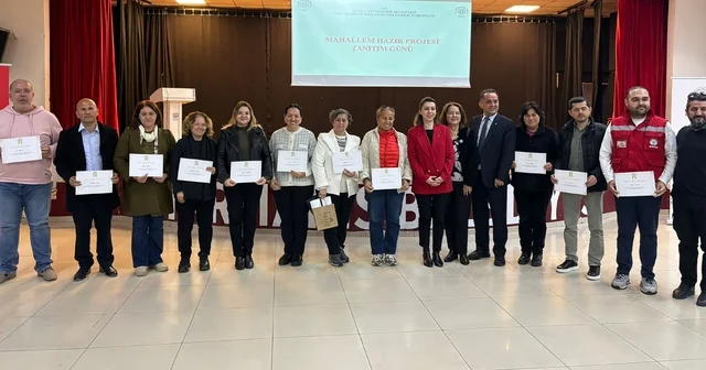 Muğla Büyükşehir den afetlere karşı Mahallem Hazır projesi Muğla Haberleri