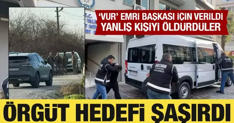 Örgüt hedefi şaşırdı! Vur emri başkası için verildi