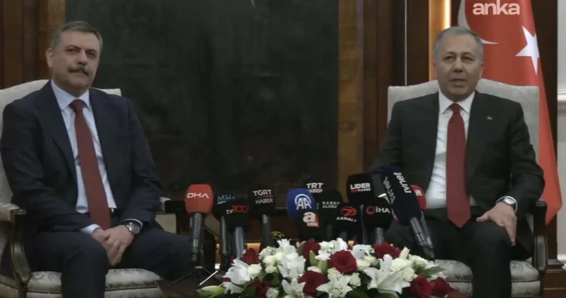 Son Dakika İçişleri Bakanlığı nda Ali Yerlikaya dan Mustafa Çiftçi ye görev teslimi!