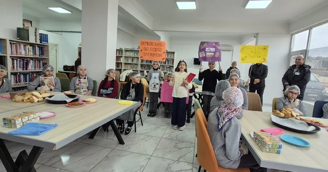 Bahşılı da öğrenciler ekmek israfına dikkati çekti Kırıkkale Haberleri