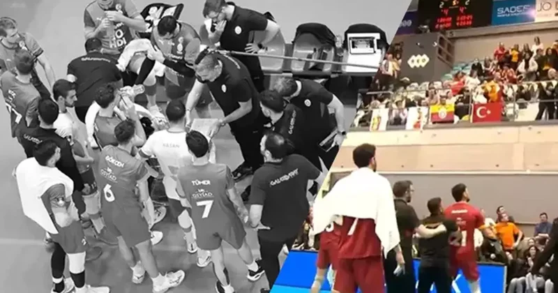 Galatasaray da kaybedilen maçın ardından ortalık karıştı! Sosyal medyayı sallayan görüntü Voleybol Haberleri Spor