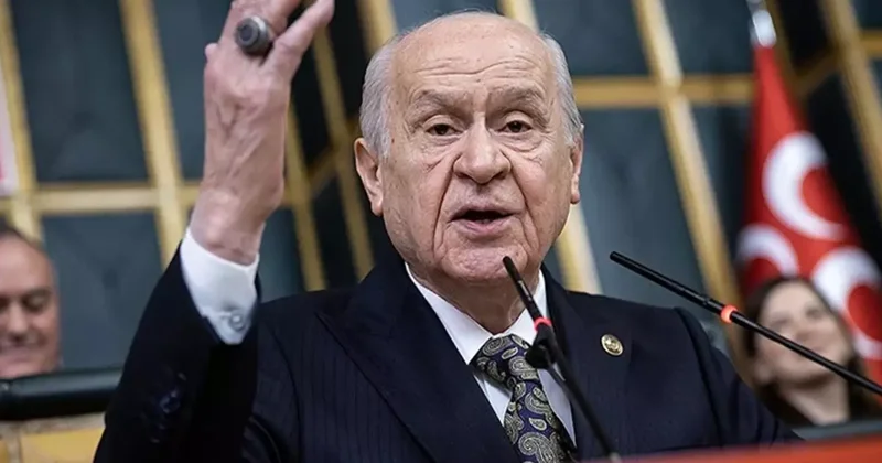 MHP lideri Bahçeli: CHP nin kürsü işgali kabul edilemez