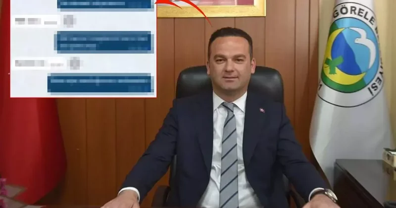 Tacizden tutuklanan belediye başkanının başını yakan mesajlar