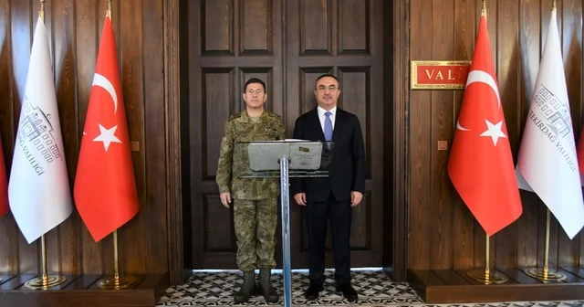 1. Ordu Komutanı Orgeneral Ersay, Tekirdağ Valisi Soytürk ü ziyaret etti Tekirdağ Haberleri
