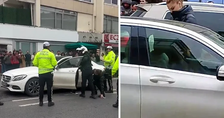 Görüntüler sosyal medyada gündem olmuştu: Bebek teki kadın hastaneye yatırıldı