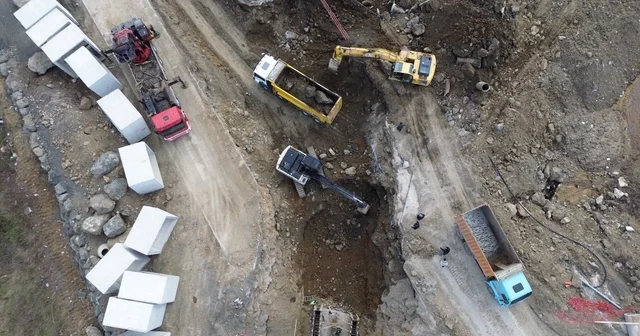 Samsun da dereler taşkın riskine karşı ıslah ediliyor Samsun Haberleri