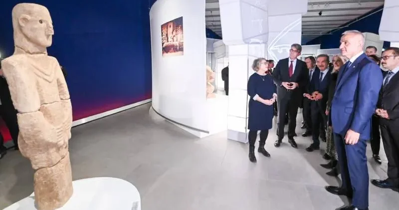 Göbeklitepe ve Taş Tepeler den çıkarılan 12 bin yıllık tarih, Berlin de sergileniyor