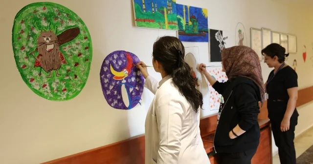 Elazığ da çocuk endoskopi bölümü daha renkli ve çocuk dostu hale getirildi Elazığ Haberleri